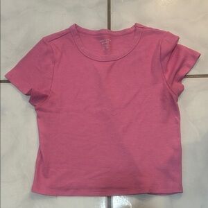 American Eagle Outfitters Pink Crop Top